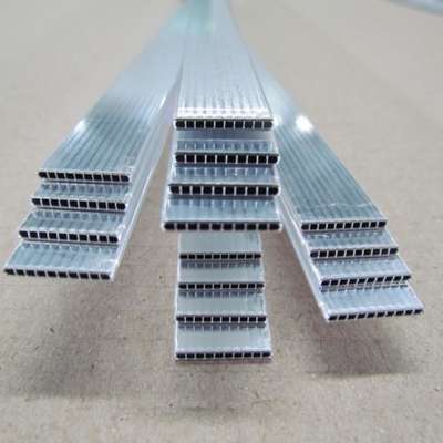 Customized extruded aluminum micro-channel tube for Evaporators