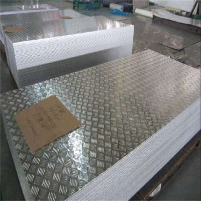 China factory direct supply 3003 1050 1060 1100 checkered aluminum floor sheet / tread plate aluminum price