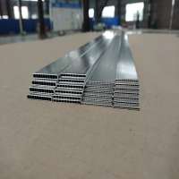 Professional extrusion parallel flow aluminum flat tube