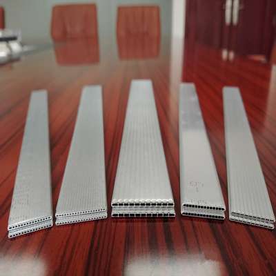 Professional parallel flow micro-channel thermal extrusion flat aluminum pipe/tube with high quality